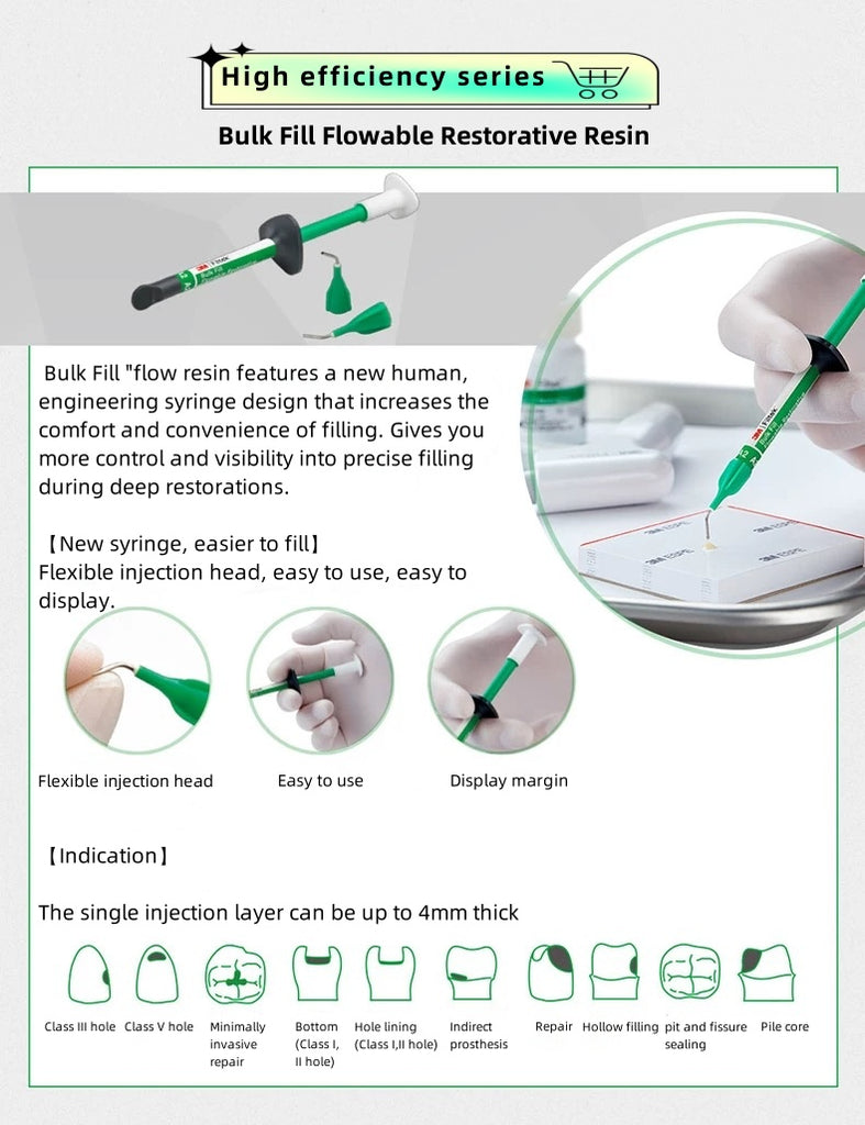 3 M Transbond 350XT Light Cure Adhesive Paste in Syringes Dental Orthodontic Composite Resin