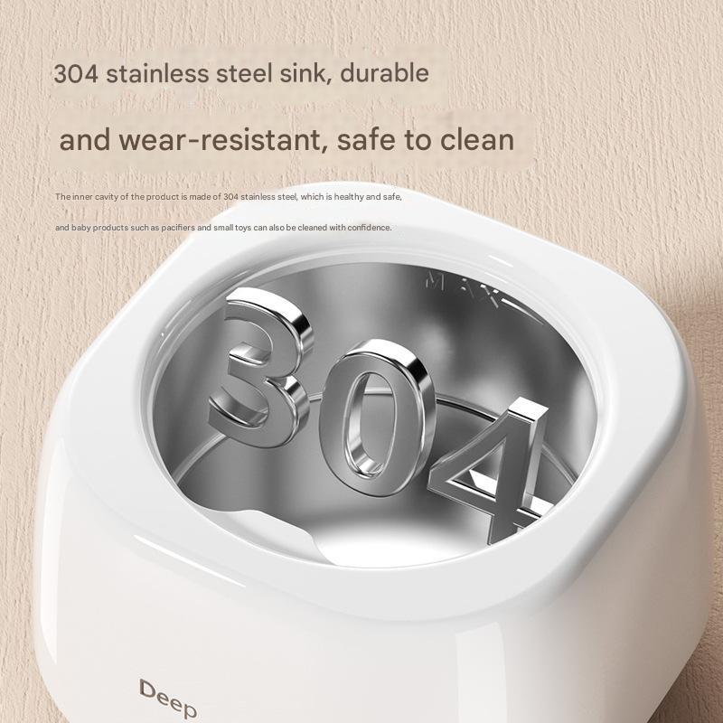 OEM Dental Ultrasonic Cleaning Machine with 250ml Stainless Household Dental Ultrasonic Cleaner for Dental Appliances