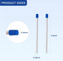 Load image into Gallery viewer, CE 100PCS Dental Suction Tip Vacuum Tube Dental Saliva Ejector/ Suction tip /Dental Salivary Suction Tips Aspirator