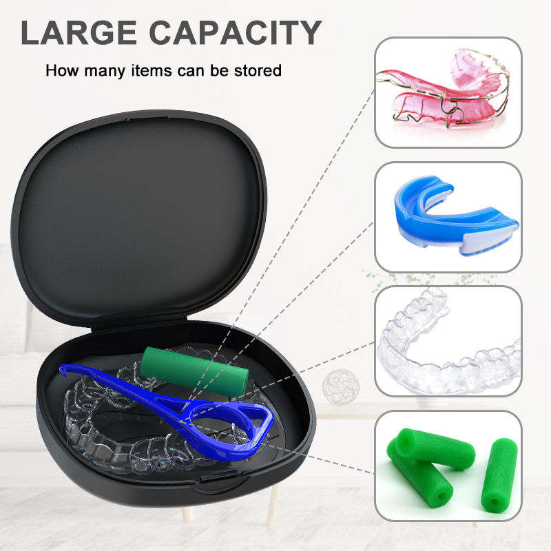 100pcs Orthodontic Retainer Case Eco Friendly Invisible Aligner And Retainer Case Retainer Case With Logo Pretty