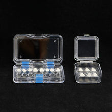 Load image into Gallery viewer, 100pcs Dental Retainer Case Plastic Membrane Teeth Storage Box With Film