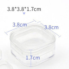 Load image into Gallery viewer, 100pcs Dental Retainer Case Plastic Membrane Teeth Storage Box With Film