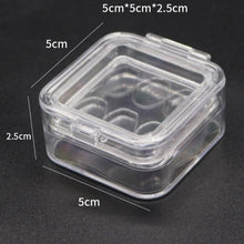 Load image into Gallery viewer, 100pcs Dental Retainer Case Plastic Membrane Teeth Storage Box With Film