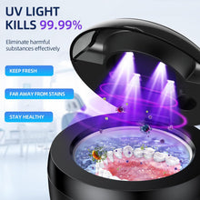 Load image into Gallery viewer, 100pcs Ultrasonic Retainer Cleaner, Retainer Cleaner Machine for Dentures, Mouth Guards, Braces, Toothbrush Heads, Jewelry with 200ML Capacity, 45kHz Retainer Cleaning, 4 Modes for All Dental Appliances