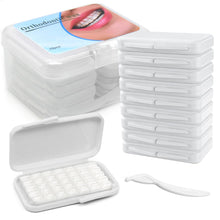 Load image into Gallery viewer, 100boxes Braces Wax Dental Wax,Orthodontic Wax Strips, Braces Wax for Teeth, Ortho Wax for Braces, Tooth Wax, Mouth Wax, Oral Wax for Braces, Relief Wax for Braces Wearer Aligners Patients