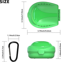 Load image into Gallery viewer, 100pcs Mouthguard Case Sports, Specialized Football and Basketball Mouthguard Cases, Students, Adults and Seniors Universal Sports Mouthguard Case